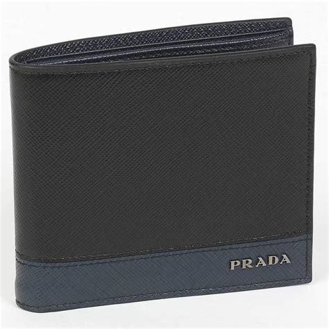 prada saffiano portfolio wallet|prada saffiano wallet men's.